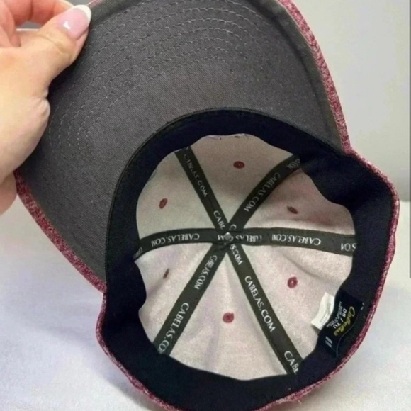 Cabela’s Red Marbled Cap - Picture 3 of 4